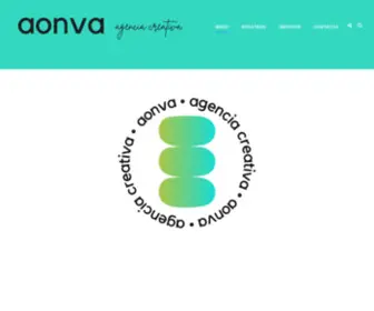 Aonva.com.mx(Somos una Agencia Creativa apoyando marcas) Screenshot