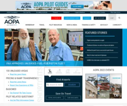 Aopa.com(Your Freedom to Fly) Screenshot