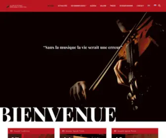 Aopmc.com(Les Amis de l'Orchestre Philharmonique de Monte) Screenshot