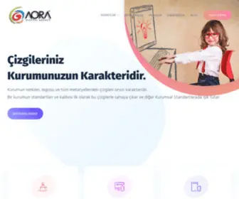 Aora.com.tr(Aora Creative Agency) Screenshot