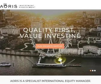 Aoris.com.au(Aoris Investment Management) Screenshot