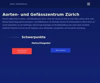 Aorten-Gefaesszentrum.ch(Aorten gefässzentrum hirslanden zürich) Screenshot