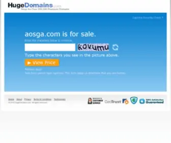 Aosga.com(Great domain names provide SEO) Screenshot