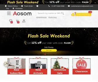 Aosom.com(Outdoor Furniture) Screenshot