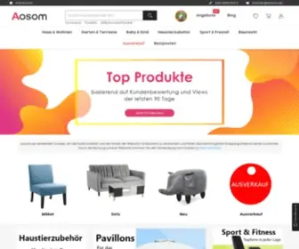 Aosom.de(Aosom Online) Screenshot