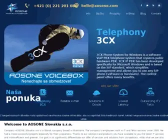 Aosone.com(Správa siete) Screenshot