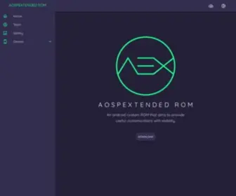 Aospextended.com(AospExtended ROM) Screenshot