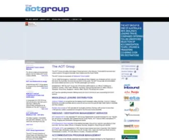 Aot.com.au(AOT Group) Screenshot