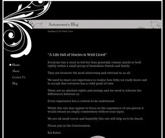 Aotearower.com(Aotearower's Blog) Screenshot