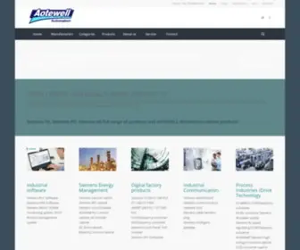 Aotewell.net(Siemens PLC HMI INVERTER & Drives technology) Screenshot