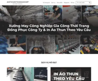 Aothunthongdiep.com(Gia công thời trang) Screenshot