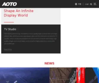 Aoto.com(Highest quality led display) Screenshot
