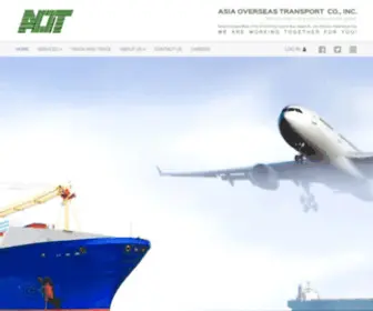 Aotrans.com.ph(Asia Overseas Transport Co) Screenshot