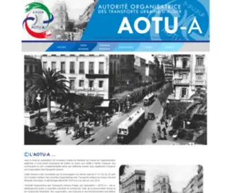 Aotu-Alger.dz(AOTU-A Accueil) Screenshot