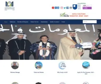 Aou.edu.kw(Arab Open University) Screenshot