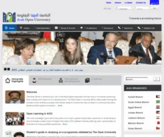 Aou.org.sa(Aou) Screenshot