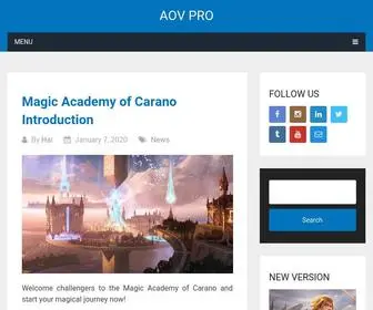 AovPro.net(AOV PRO) Screenshot