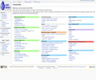 Aowiki.eu(AOWiki) Screenshot