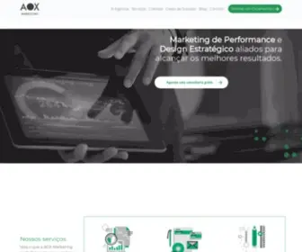 Aoxmarketing.com.br(AOX Marketing) Screenshot