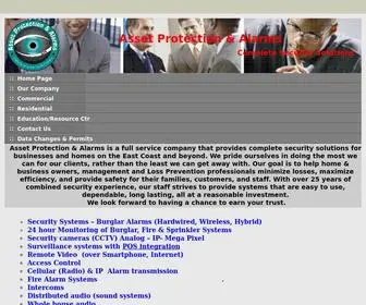 AP-Alarms.com(Home Page) Screenshot