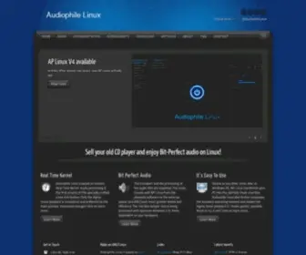 AP-Linux.com(AudioPhile Linux) Screenshot