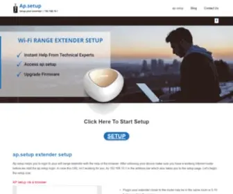 AP-Setup.info(Ap.setup) Screenshot