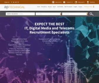 AP-Technical.com(IT and Telecoms Recruitment Specialists) Screenshot