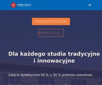 AP.edu.pl(Polonia University) Screenshot