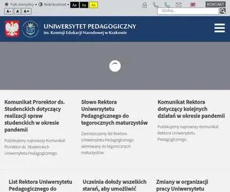 AP.krakow.pl(Uniwersytet Pedagogiczny w Krakowie) Screenshot