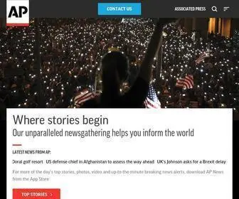 AP.org(The Associated Press) Screenshot