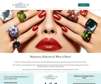 AP10Nailbar.com(A Perfect 10 in Sioux Falls and Rapid City) Screenshot