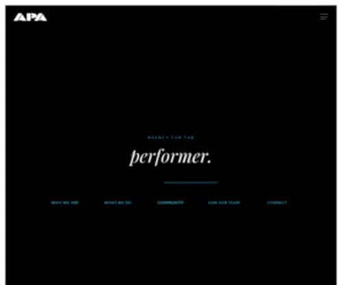 Apa-Agency.com(APA) Screenshot