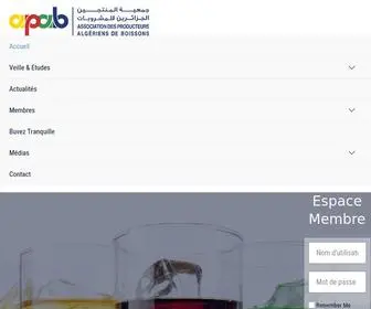 Apab-Algerie.org(APAB Algérie) Screenshot