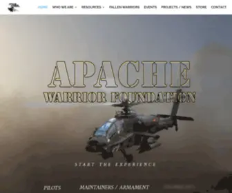 Apachewarriorfoundation.com(Apache Warrior Foundation) Screenshot