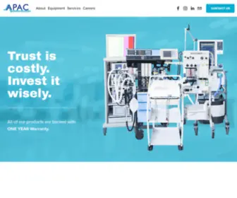 Apacme.com(APAC) Screenshot