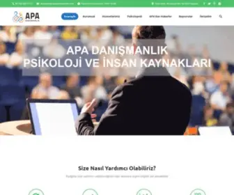 Apadanismanlik.com(Anasayfa) Screenshot
