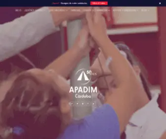Apadim.org.ar(Córdoba) Screenshot