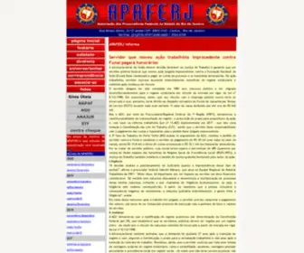 Apaferj.org.br(Inicial) Screenshot