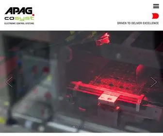 Apag-Elektronik.com(Apag Cosyst) Screenshot