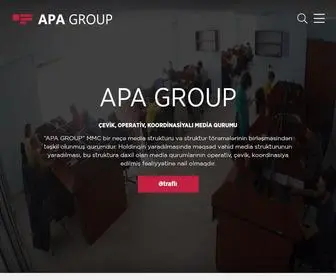 Apagroup.az(Apa Group) Screenshot