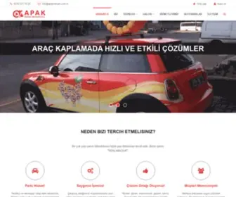 Apakreklam.com.tr(Apak Reklam) Screenshot