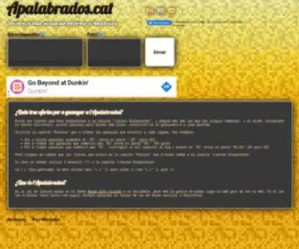 Apalabrados.cat Screenshot