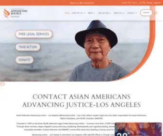 Apalc.org(Asian Americans Advancing Justice) Screenshot