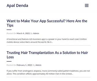 Apaldenda.com(Apal Denda) Screenshot