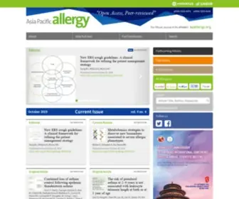 Apallergy.org(AP Allergy) Screenshot
