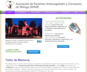 Apam-Malaga.org(Málaga) Screenshot