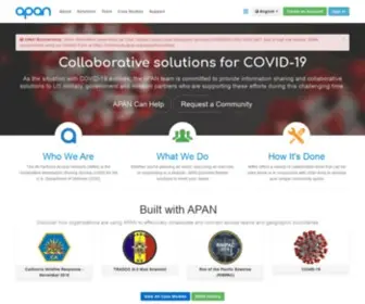 Apan.org(All Partners Access Network) Screenshot