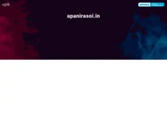 Apanirasoi.in(Contact with domain owner) Screenshot