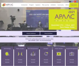 Apantiaging.org(APAAC2021) Screenshot