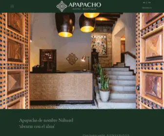 Apapachohotel.mx(Home) Screenshot